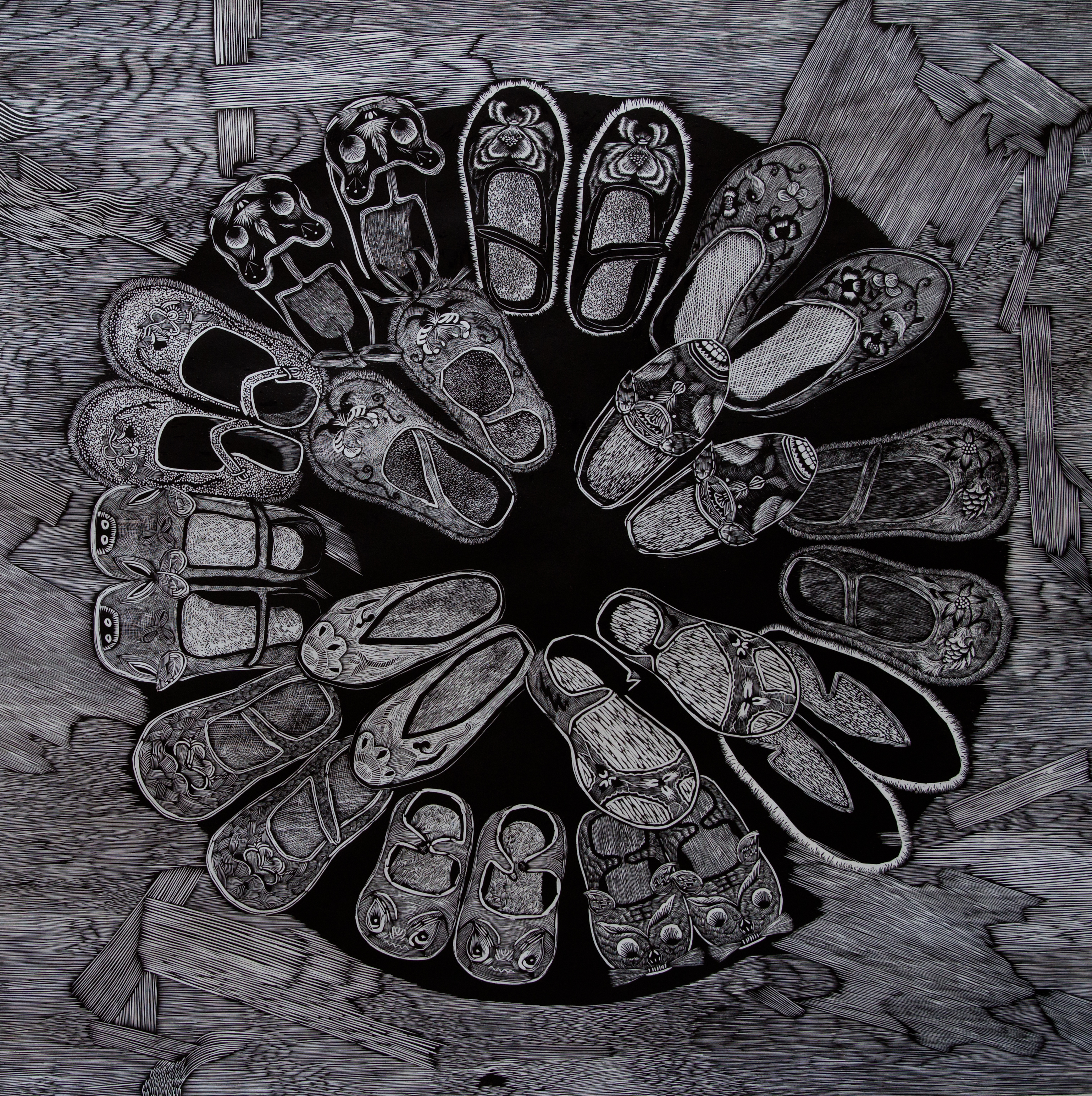 云南艺术学院2010级传统版画专业毕业展开幕-云南艺术学院美术学院