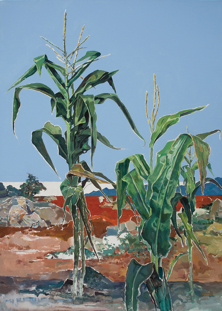 武俊 艳阳当空布面丙烯155cm×110cm2014.jpg
