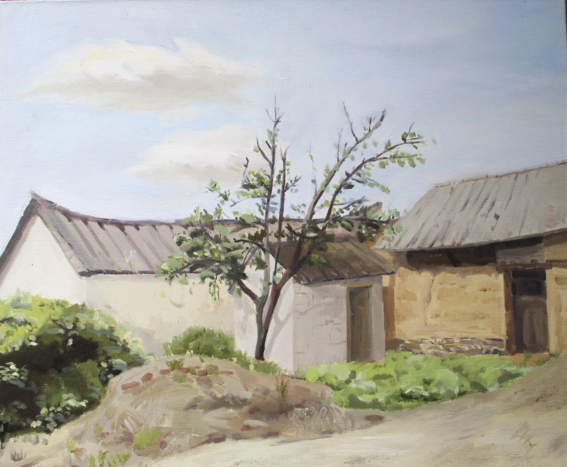 美术学院举办写生汇报展——"娜姑.白雾"站