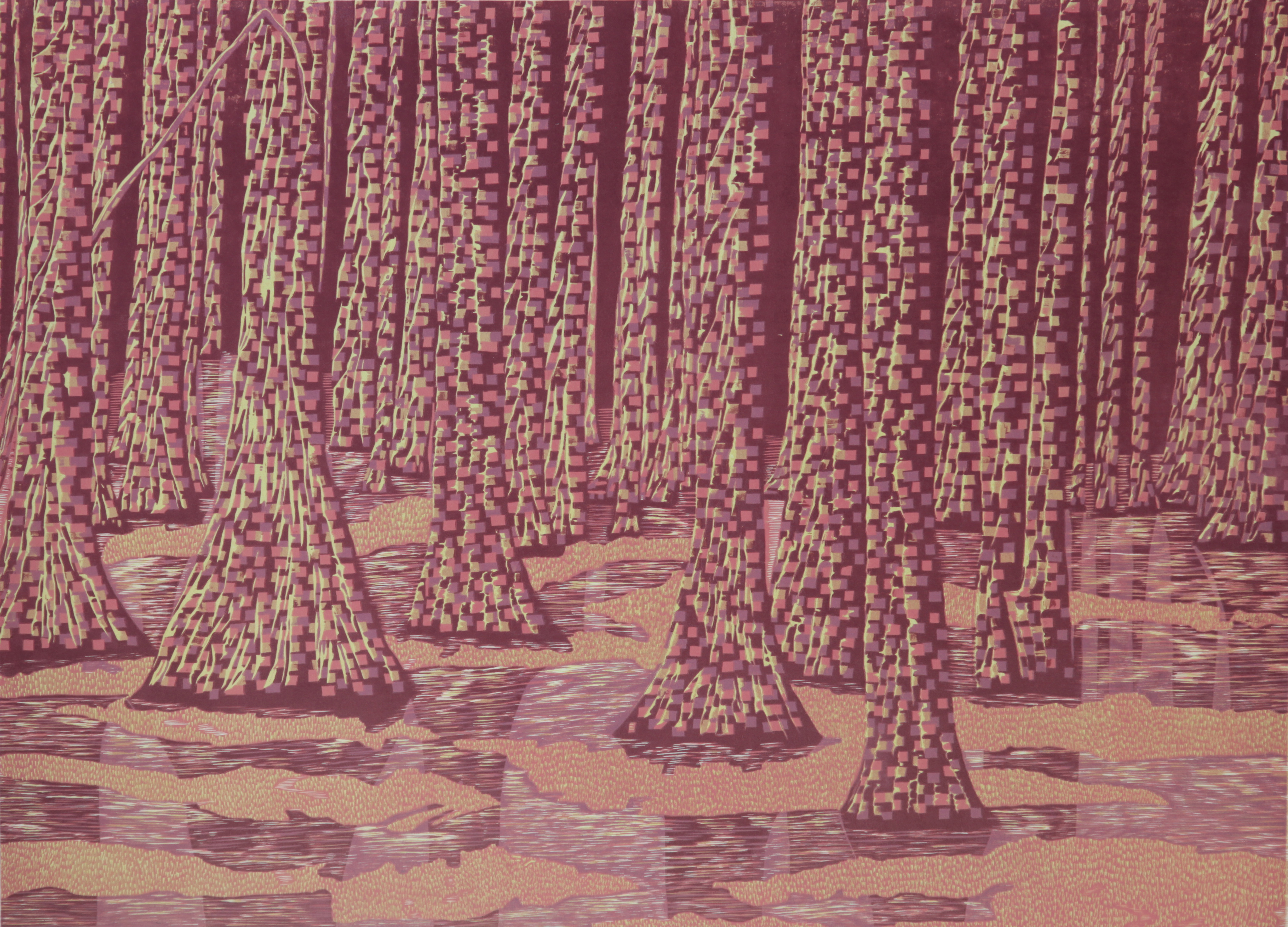 云南艺术学院2010级传统版画专业毕业展开幕